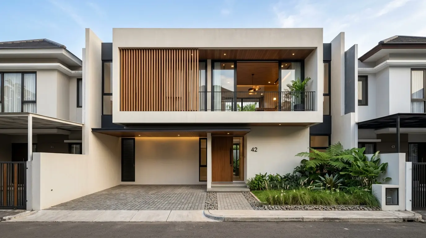Jasa Desain Rumah 2 Lantai Modern, Hemat Lahan dan Efisien