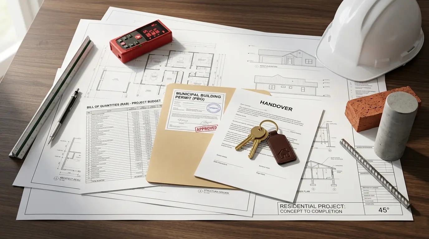 Tahapan Proses Membangun Rumah dari Awal Sampai Selesai