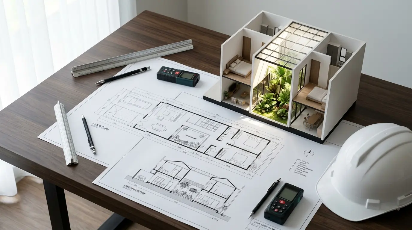 Inspirasi Desain Rumah untuk Lahan Memanjang ke Belakang