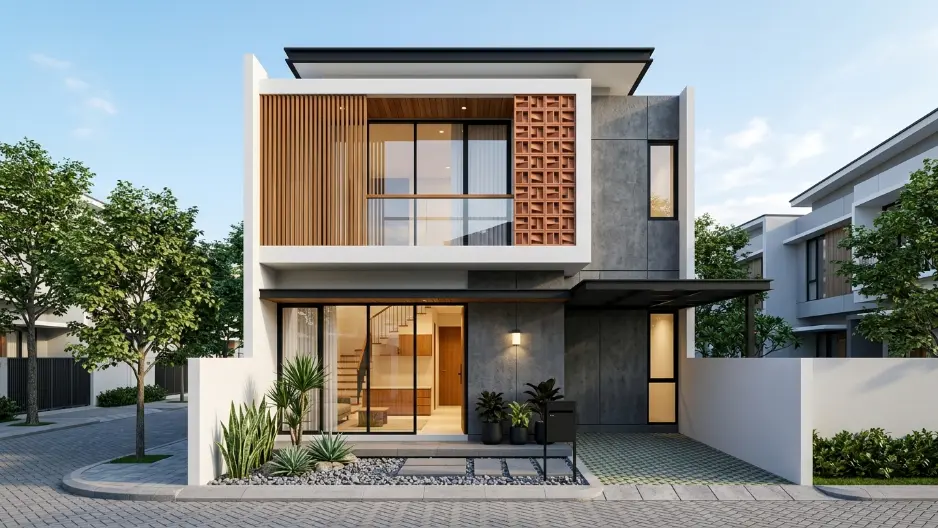 15 Ide Desain Rumah Minimalis Modern untuk Lahan Terbatas