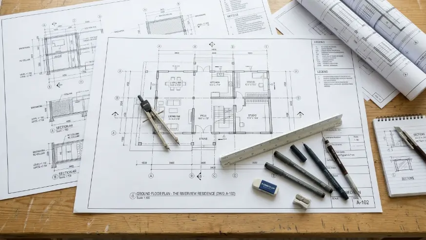 Jasa Pembuatan Gambar Kerja DED Arsitektur dan Struktur